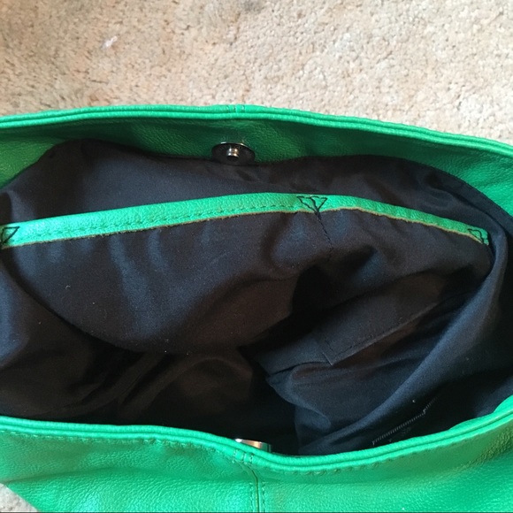 Express boho bag, emerald green - Picture 3 of 4